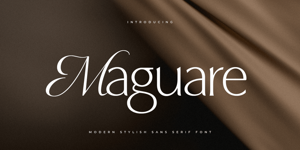 Maguare Style font