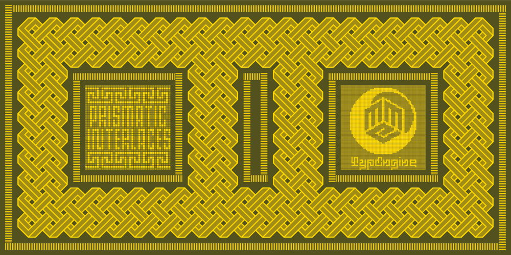 Prismatic Interlaces font
