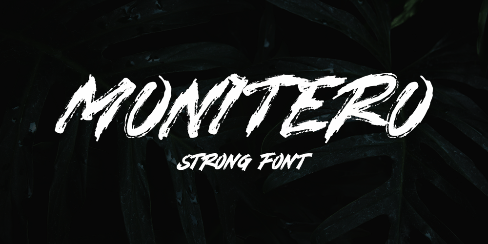 Monitero font