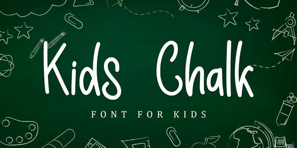 Kids Chalk font