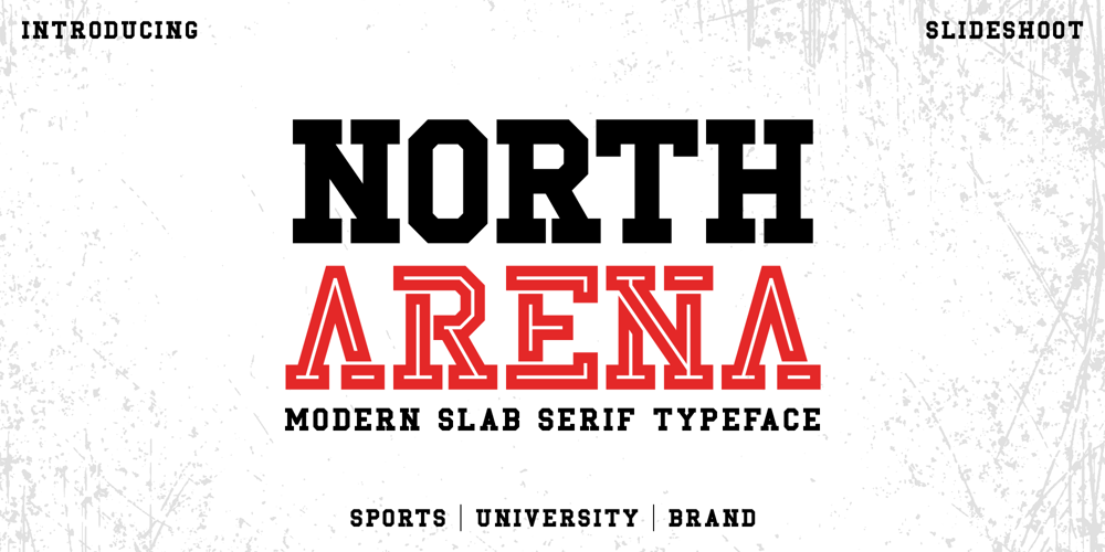 North Arena font
