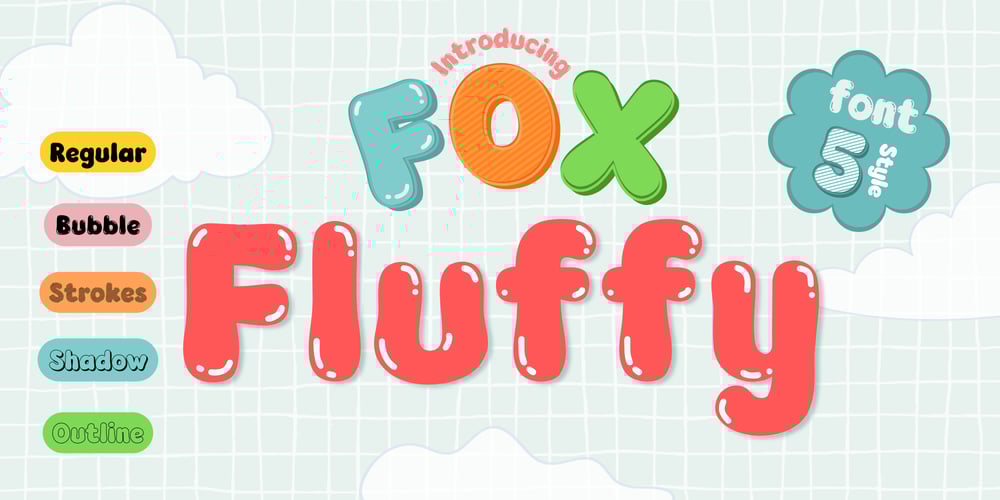 Fox Fluffy font