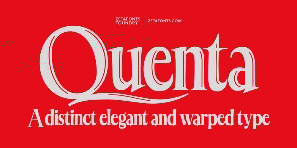 Quenta font