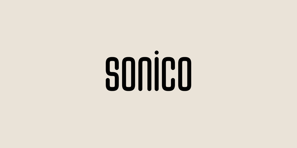 Sonico font