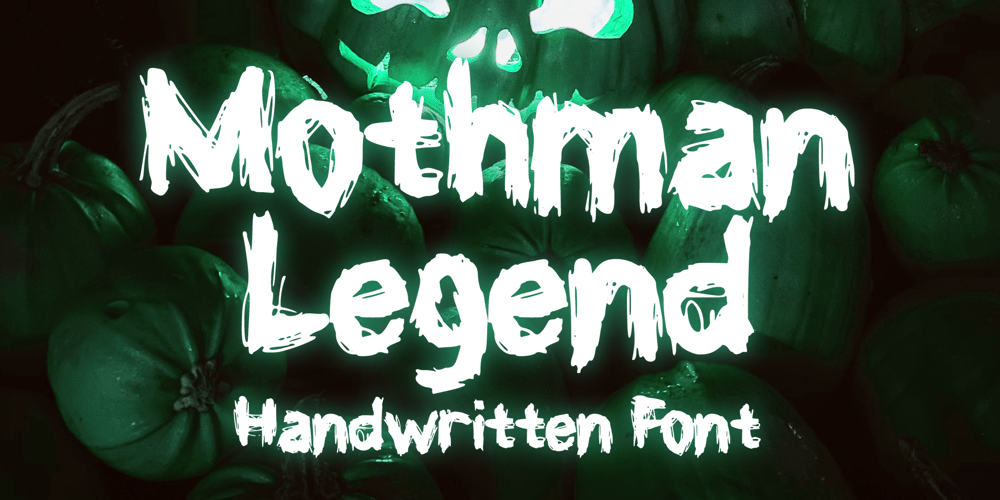 Mothman Legend font