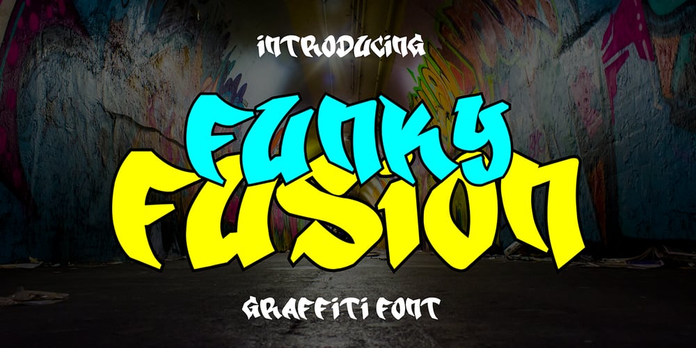 Funky Fusion Graffiti font