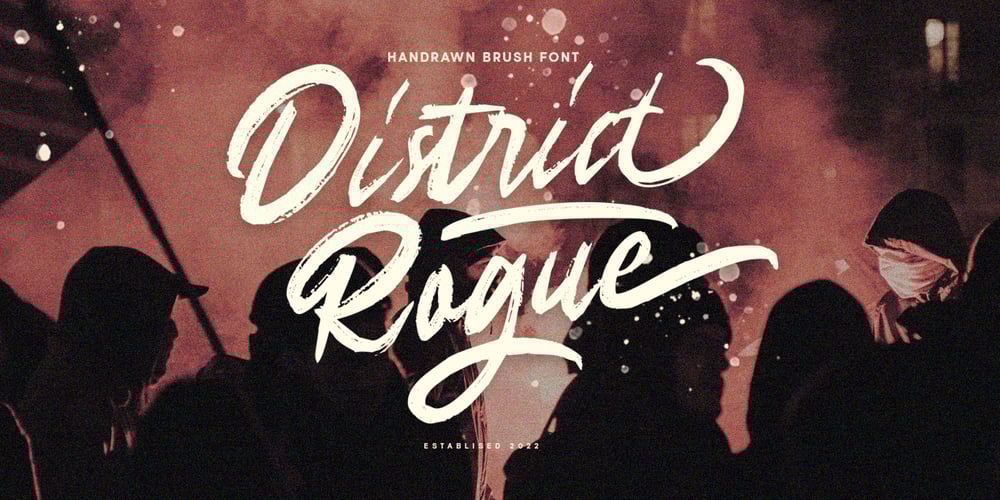 District Rogue font