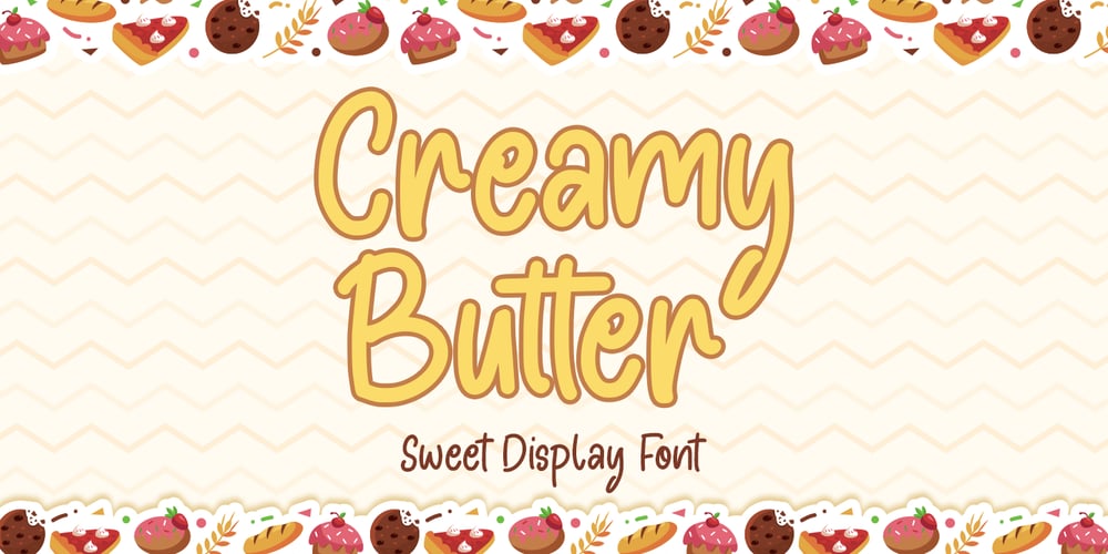 Creamy Butter font