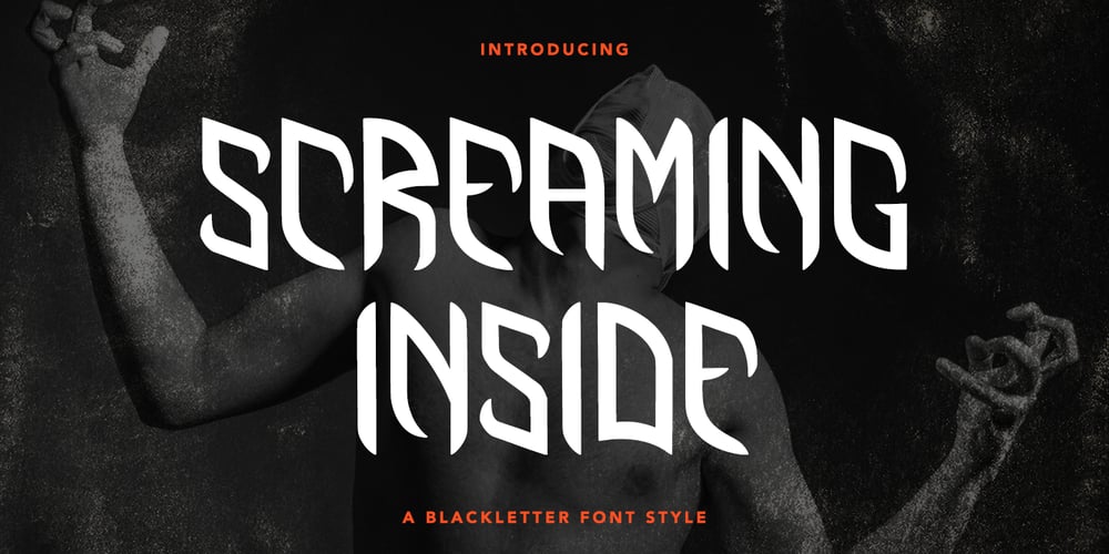 Screaming Inside font