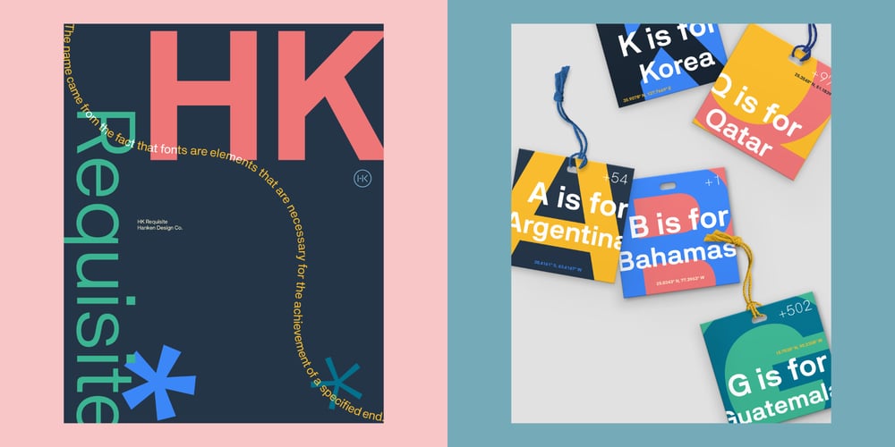 HK Requisite font