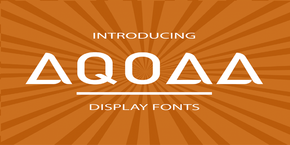 Aqoaa font