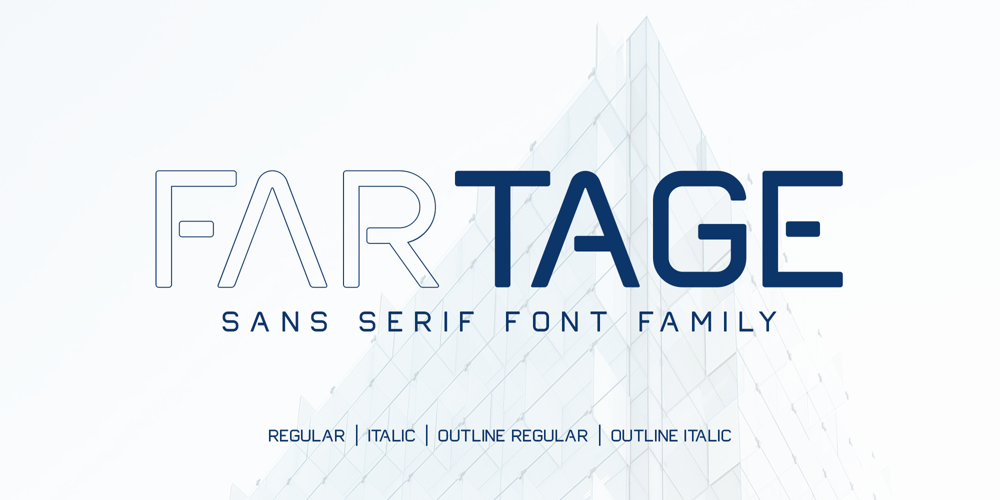 Fartage font