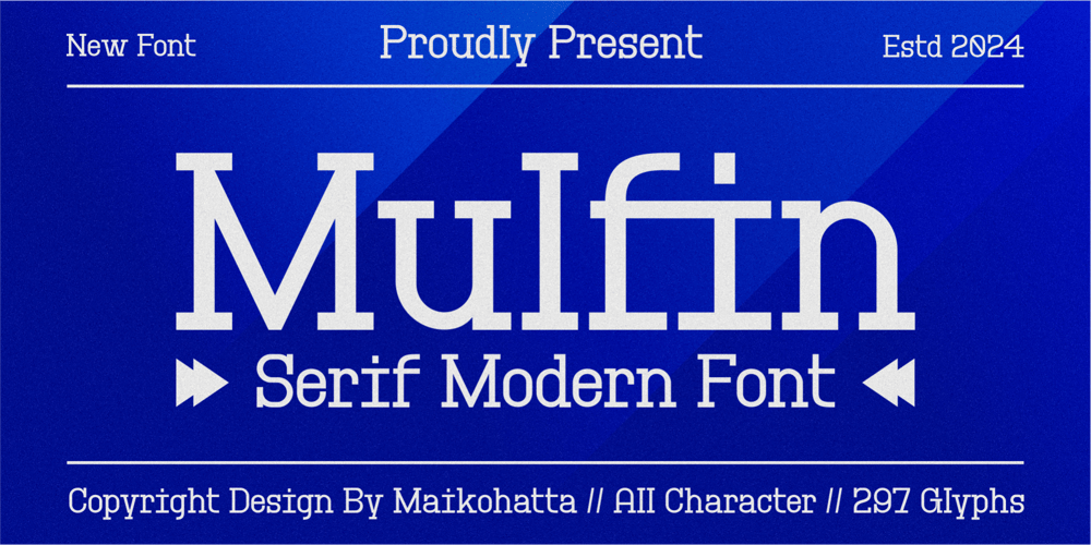 Mulfin font