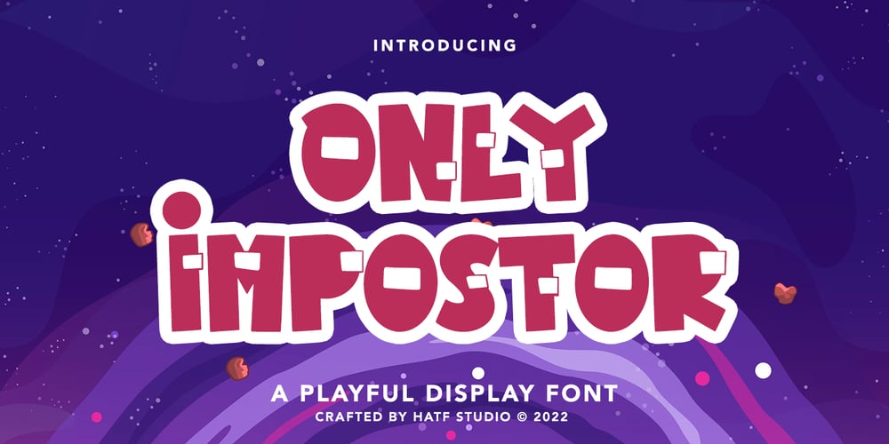 Only Impostor font