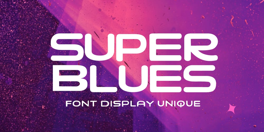 Super Blues font