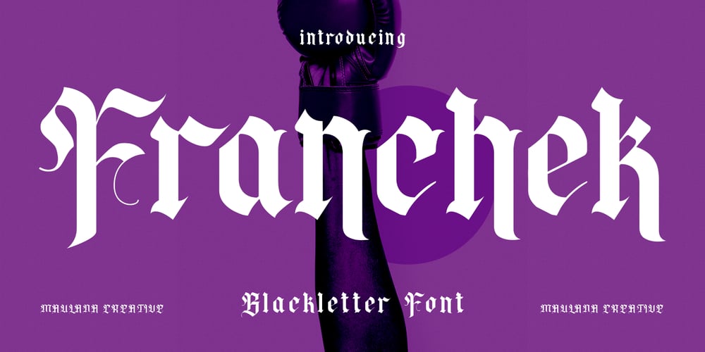Franchek font