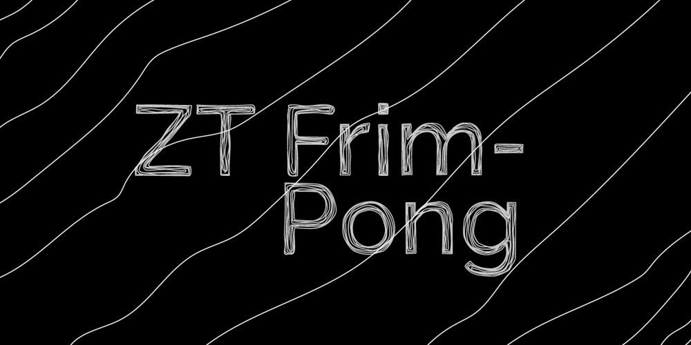 ZT Frimpong font