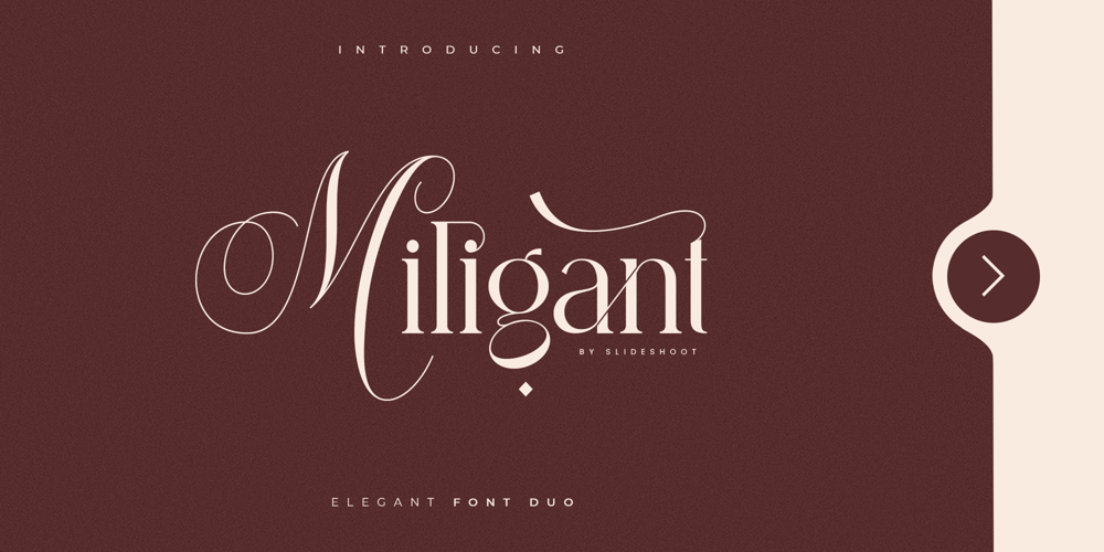 Miligant font