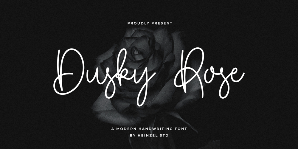 Dusky Rose font