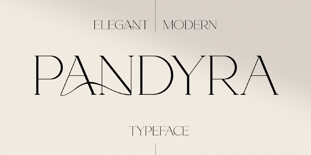 Pandyra font