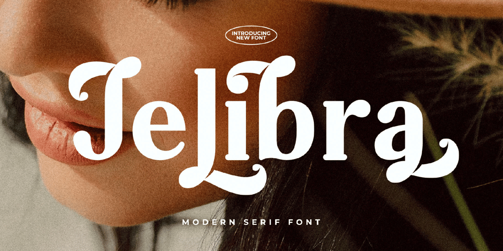 Jelibra font