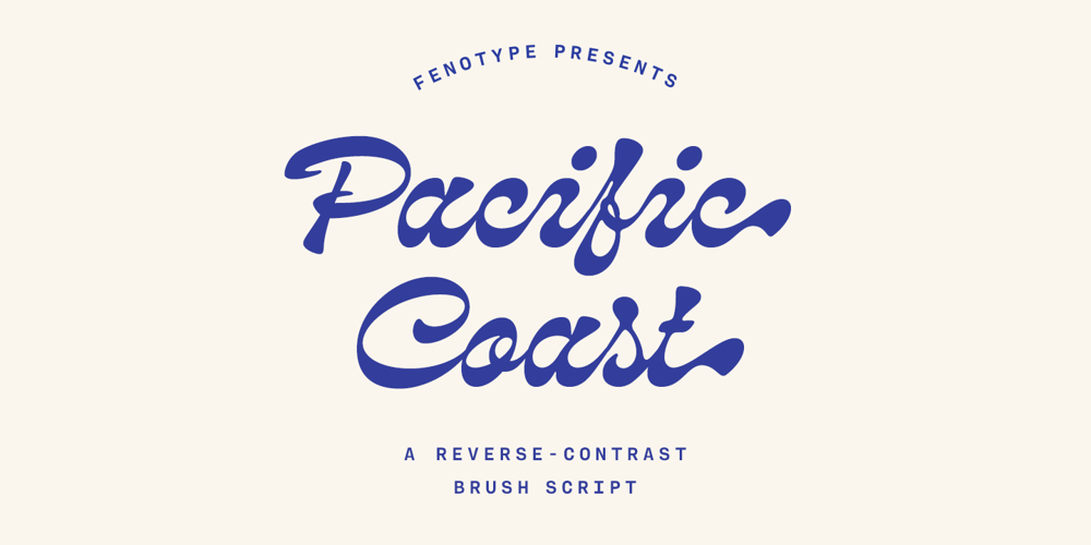 Pacific Coast font