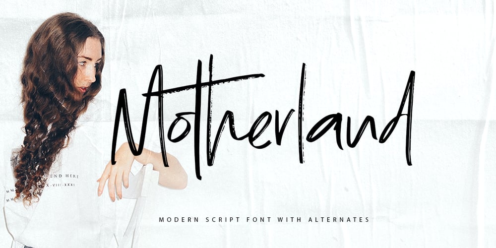 Motherland font