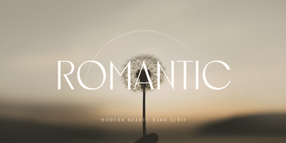 Romantic SS font