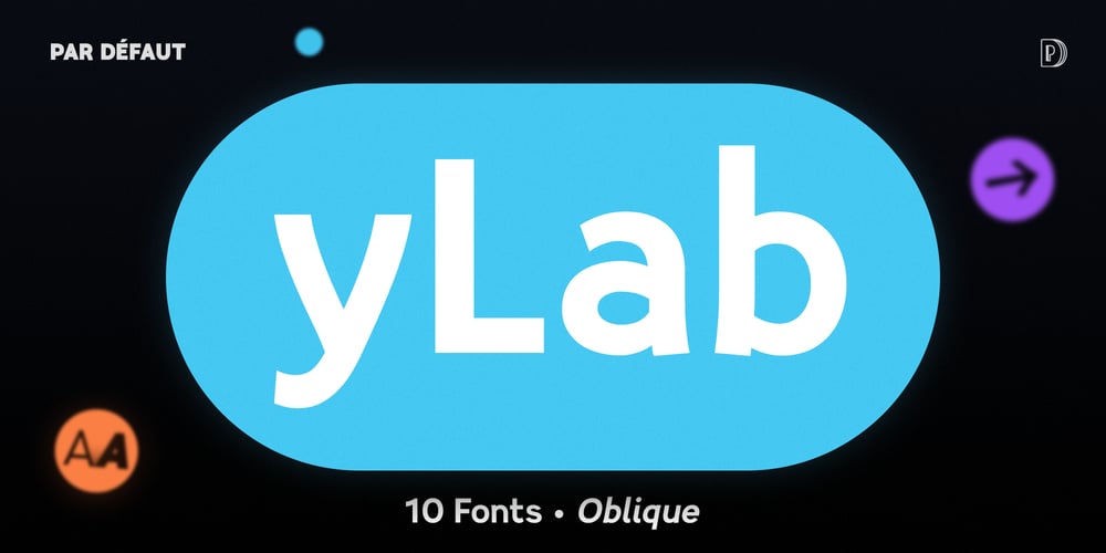 YLab font