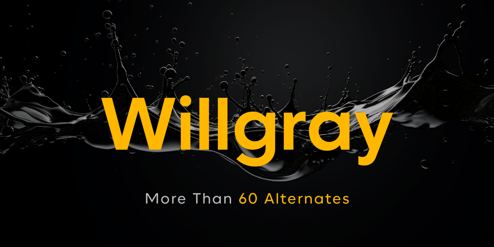 Willgray font