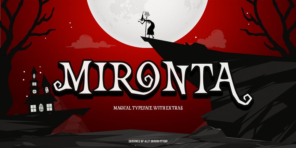 Mironta font