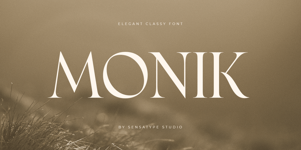 Monik font