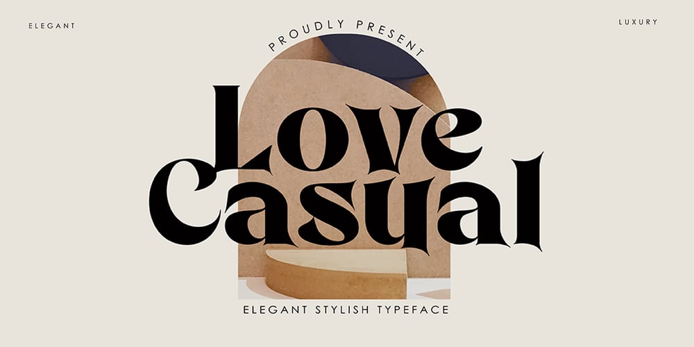 Love Casual font