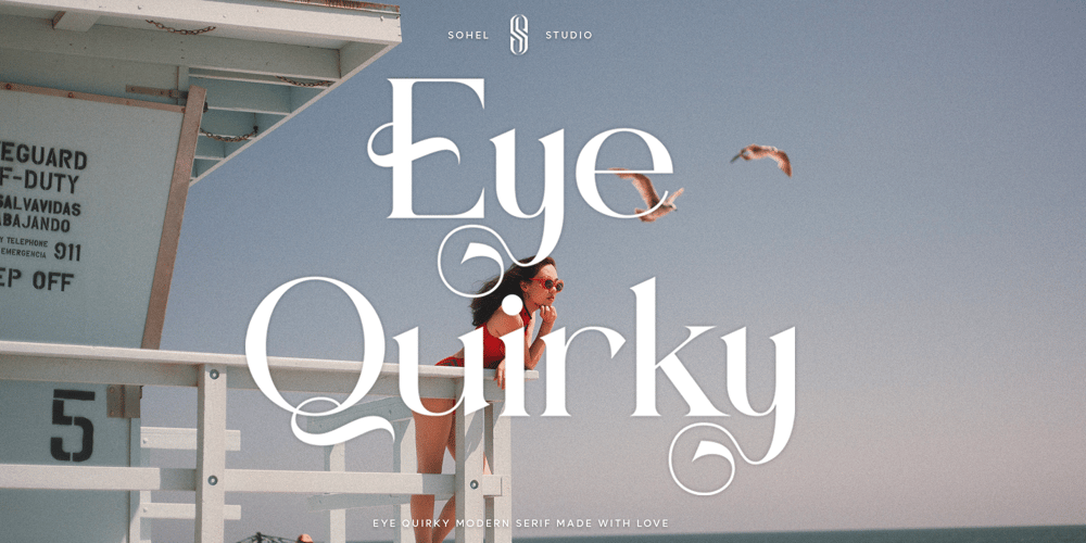 Eye Quirky font