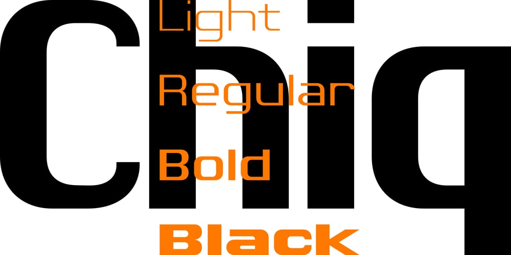 Chiq font