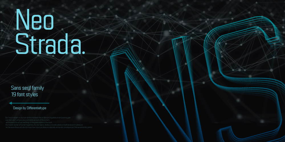 Neo Strada font