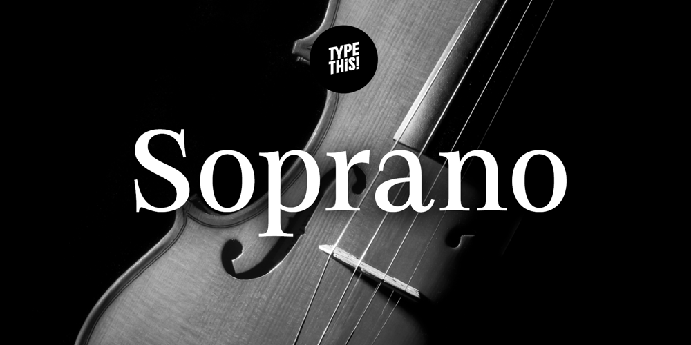 Soprano font