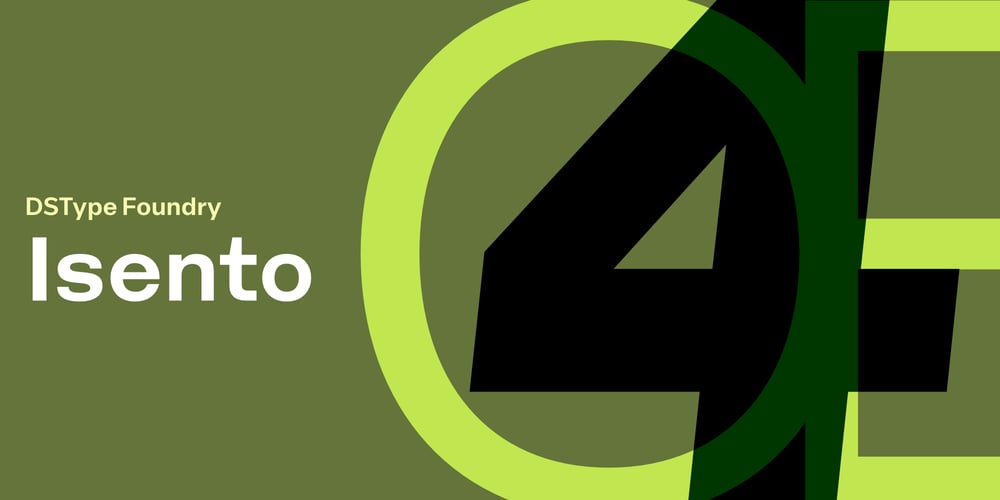 Isento font