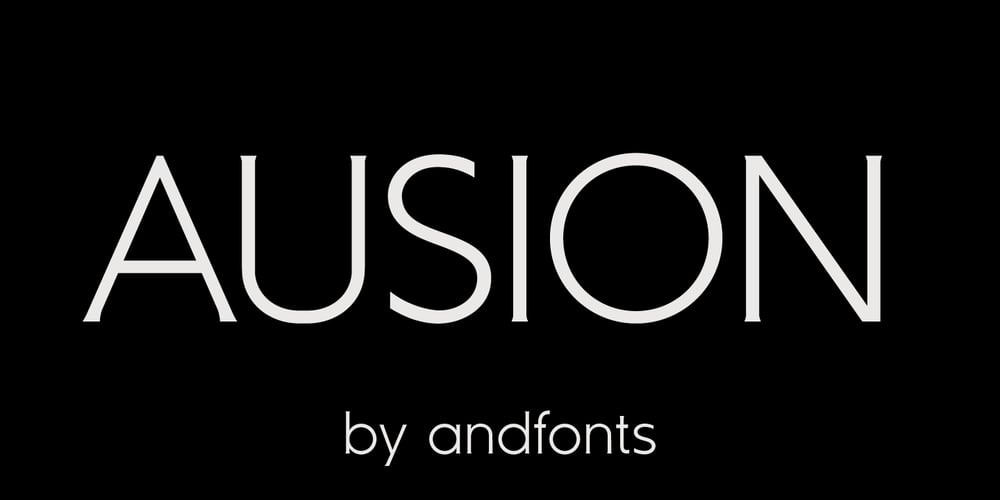 Ausion font