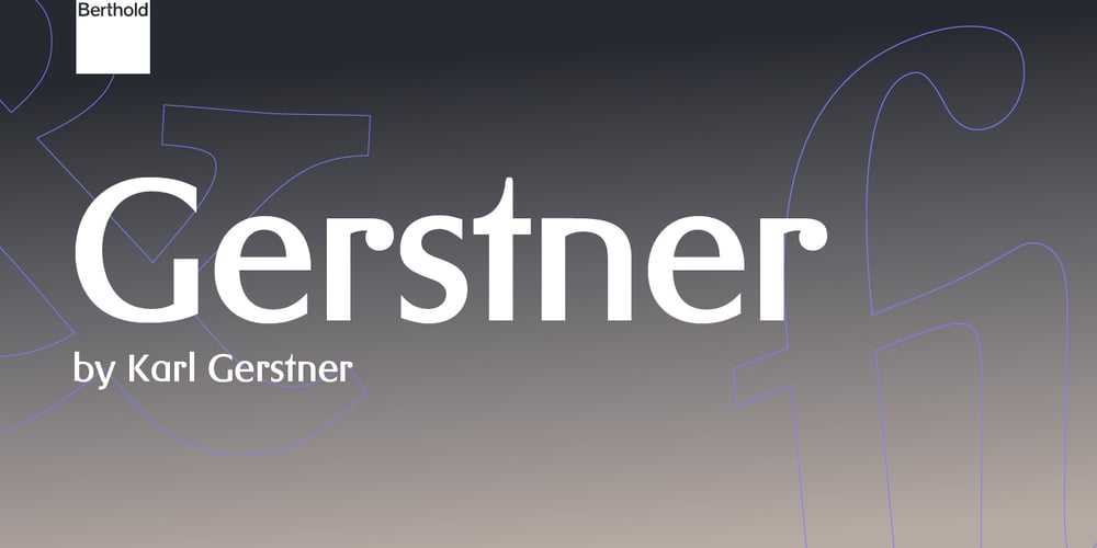 Gerstner font
