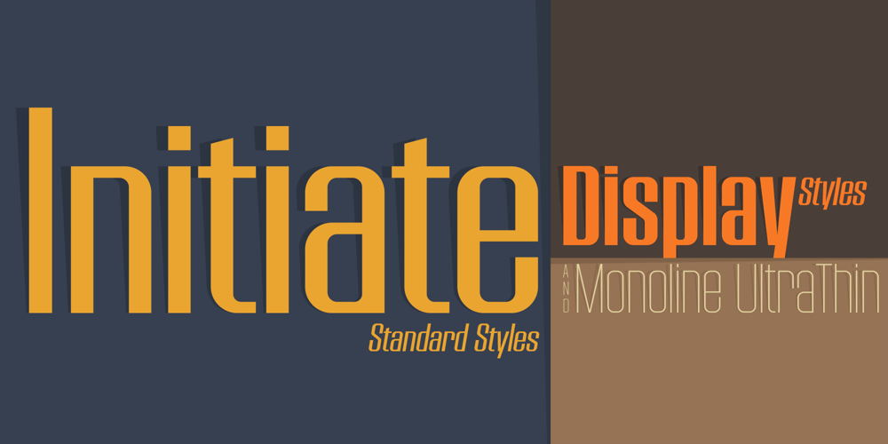 Initiate font