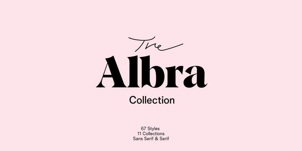 Albra font