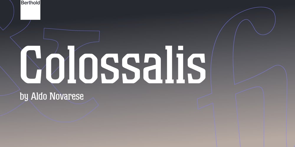 Colossalis font