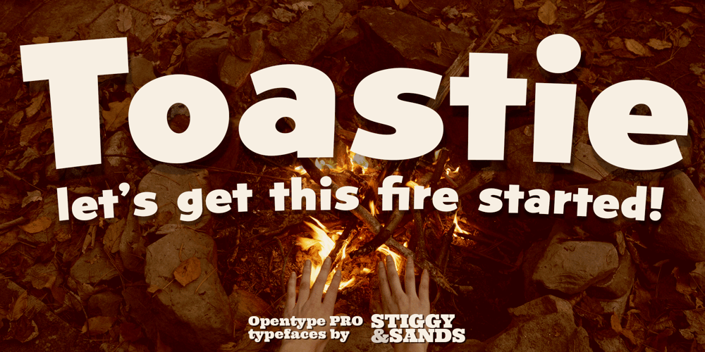 Toastie font