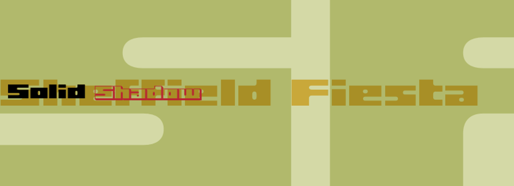 Sheffield Fiesta font