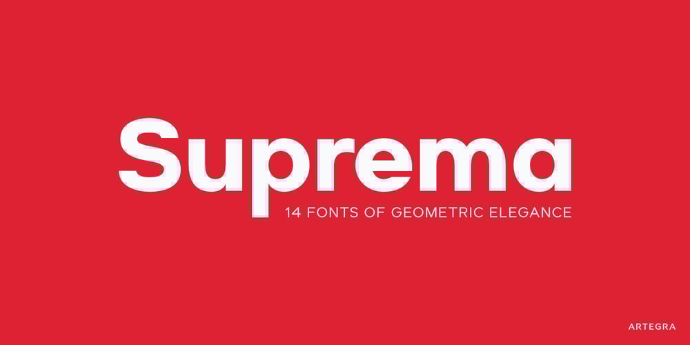Suprema font