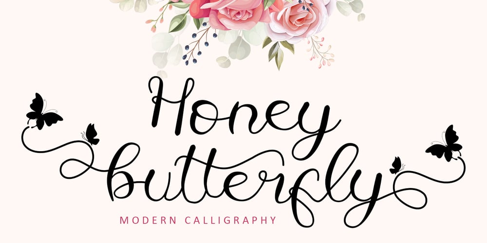 Honey Butterfly font