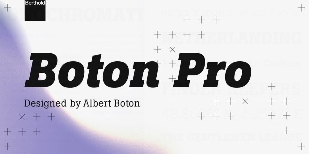 Boton font