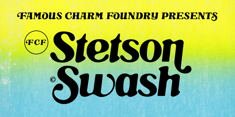 FCF Stetson Swash font