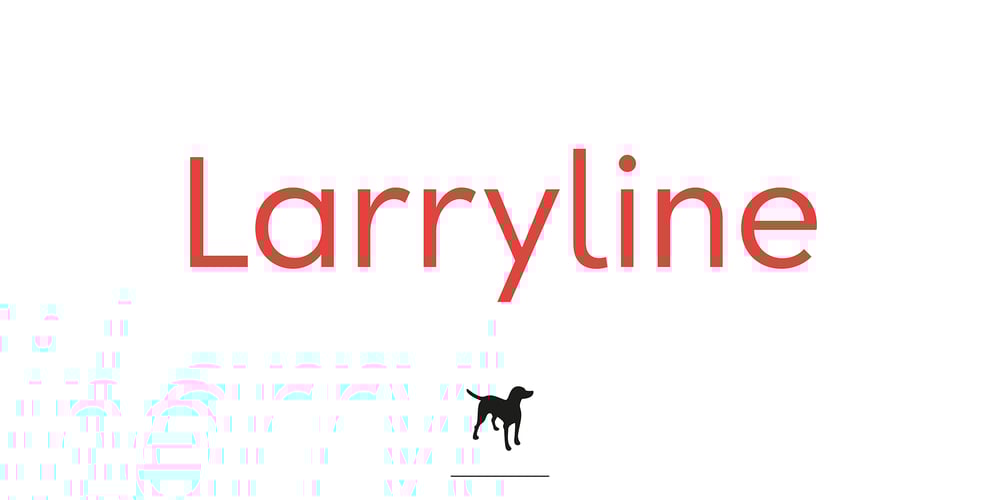 Larryline font